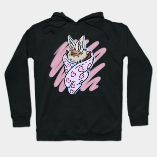 Loveheart Blanket Bat Hoodie